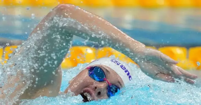 何詩蓓馬紫玲亞運女子200米自由游晉級決賽