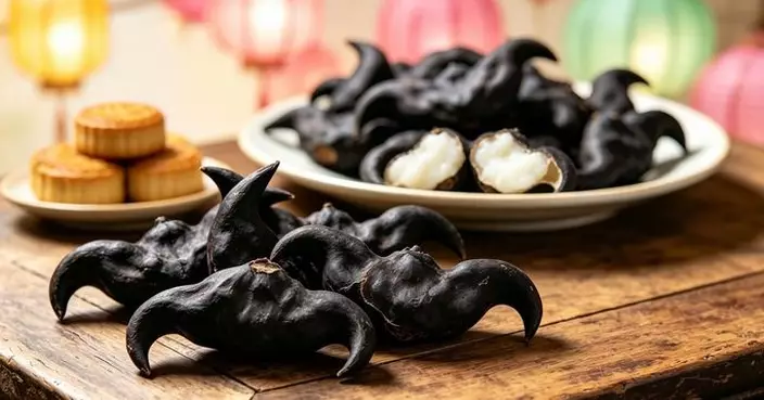 像乾硬黑蝙蝠？中秋傳統食品菱角同新石器時代有關！？