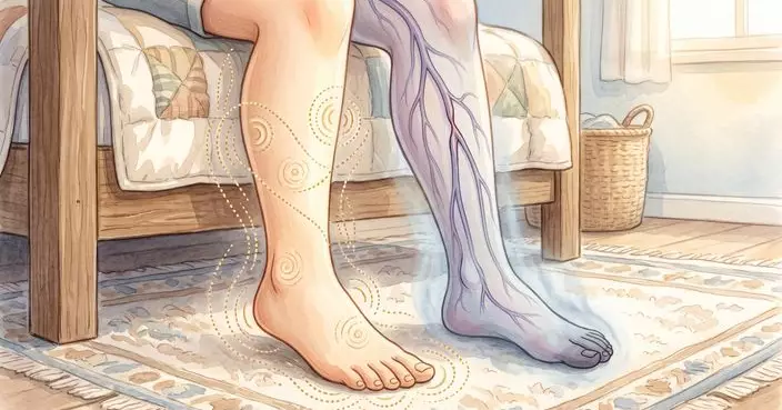 腳底冰冷刺痛，神經定血管搗亂？