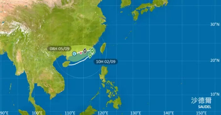 天氣 | 天文台：「沙德爾」殘餘出海再增強不常見　其強度存較大變數