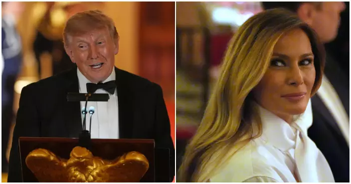 白宮歡迎宴特朗普贈習近平白頭鷹雕塑　稱與梅拉尼婭親自參與設計