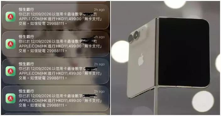 多人報稱信用卡被盜買蘋果新手機　滙豐：合理情況下啟動退單機制