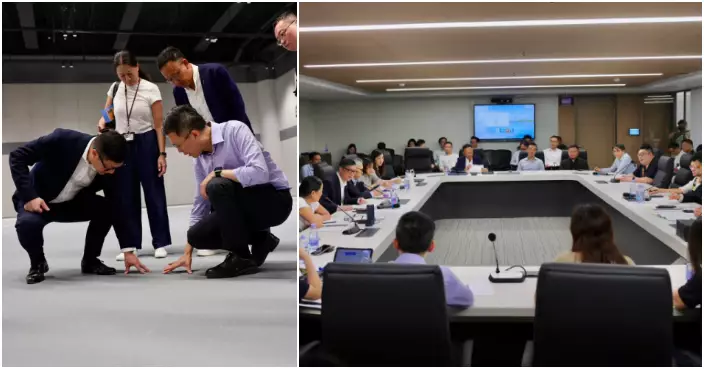皇崗口岸開通在即 鄧炳強再視察聯檢大樓指Wi-Fi流量大幅提升