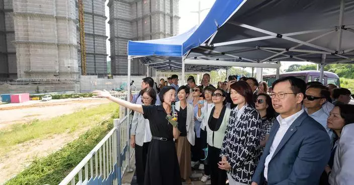 立法會議員考察北都古洞北新發展區 了解生態保育工作城鄉共融措施