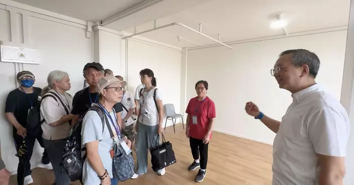 屯門欣寶路簡約公屋項目即將入伙  睇樓團讚好表示支持