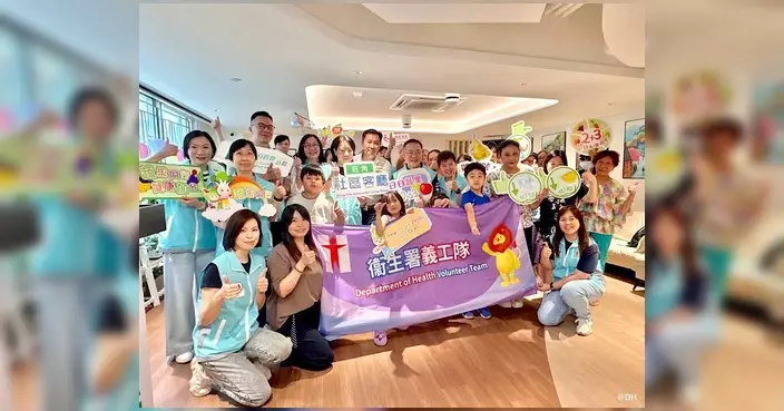 衞生署義工隊走入旺角社區客廳 署長林文健領軍推廣體重管理