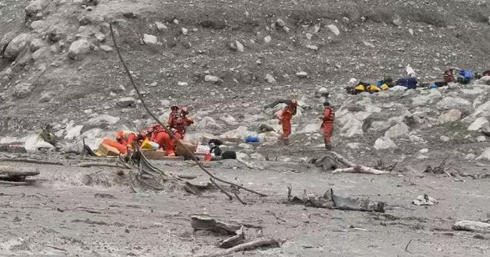 吉隆口岸泥石流｜救援持續搜救失蹤者 建築物僅剩地基
