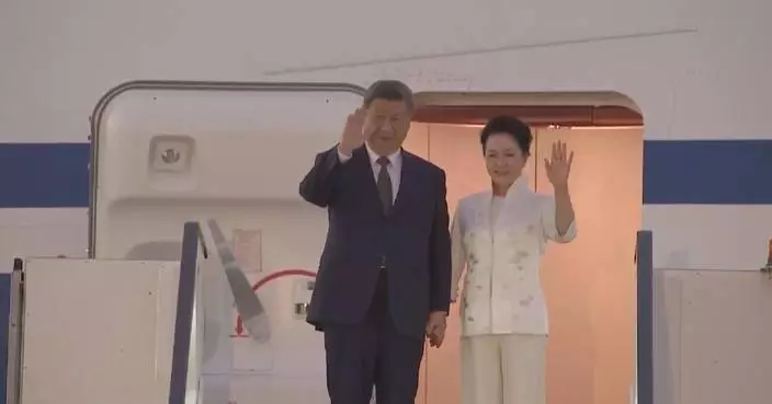 習近平抵開羅展開國事訪問 總統塞西夫婦迎接