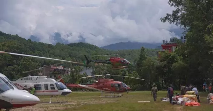 尼泊爾山泥傾瀉死亡人數升至1,222人 國際援助湧入