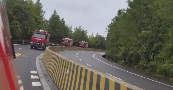 江西明坑村山泥傾瀉 搜救行動持續