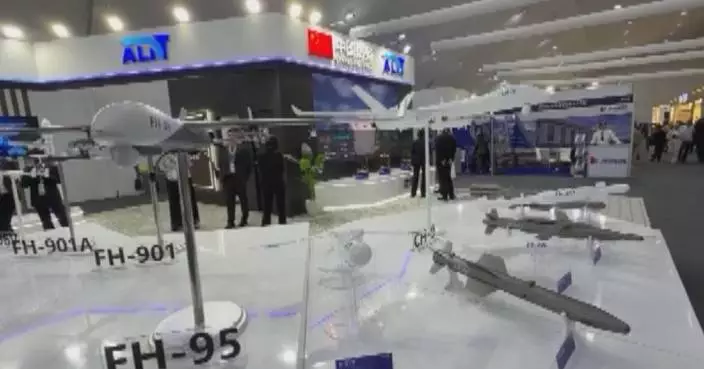 中國軍工企業亮相第二屆阿拉曼航空展 展尖端武器裝備