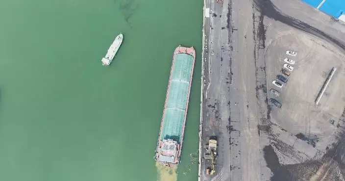 平陸運河首批江海聯運貨物抵達百色 縮短航程減物流成本