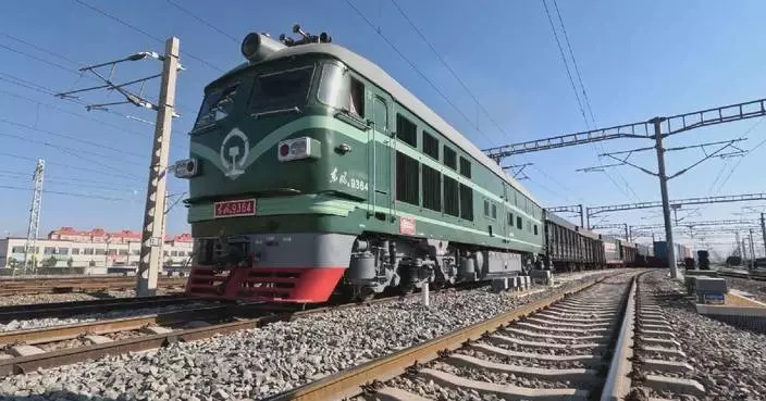 霍爾果斯口岸今年處理超7,000班中歐貨運列車