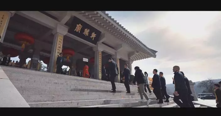Z世代網紅朱溪瑞回陝西祖籍地 倡「成為中國人」活動