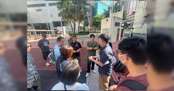 康文署聯同建築署巡查大隴街休憩花園 研究防鼠滅鼠措施