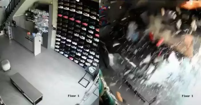 印尼餐廳疑煤氣洩漏引爆炸 威力猛烈炸穿附近鞋店牆身 釀5傷41幢建築受損