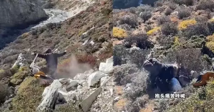疑高山症發作 四川稻城亞丁遊客突衝下山坡抱頭痛喊 景區指或現腦水腫症狀