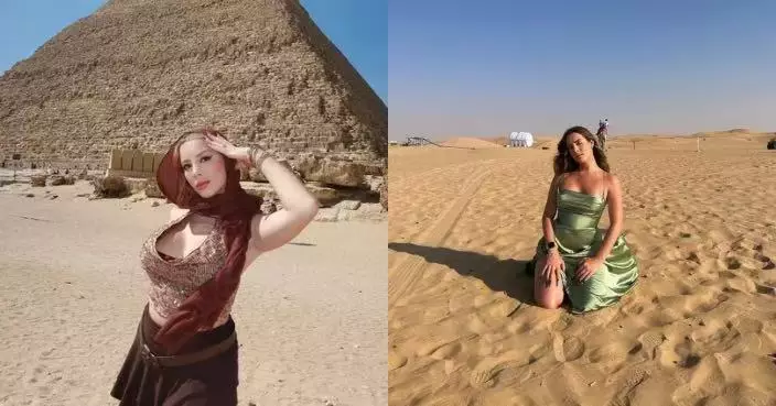 埃及旅遊拍性感影片惹禍 巴西跨性別女網紅與友人涉嫌違反公共道德被捕　
