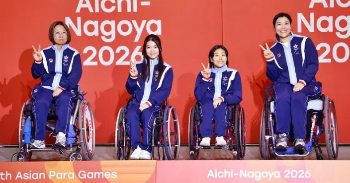 亞殘運輪椅劍擊女子重劍團體賽 港隊不敵國家隊得亞軍