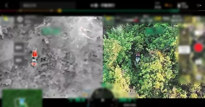 警無人機搜救迷途行山客建功 獲救外籍男致謝讚高效