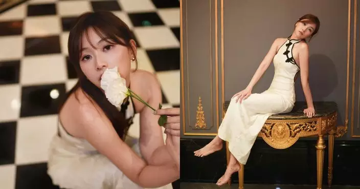 郭柏妍旗袍Look展古典美 網民激讚仙氣滿瀉