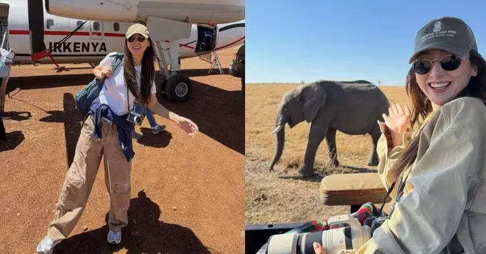 高海寧赴肯亞完成Bucket List 借專業相機影野生動物