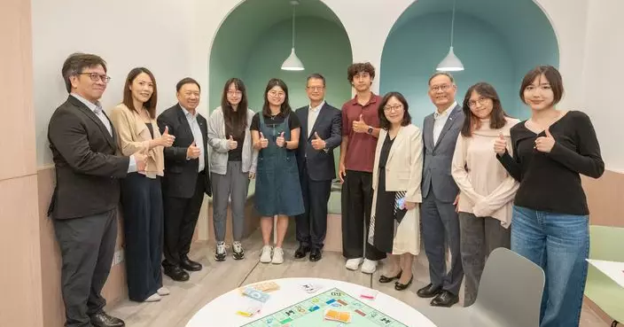 陳茂波甯漢豪到訪都大首間學生宿舍MU88　提供逾400宿位助推「留學香港」