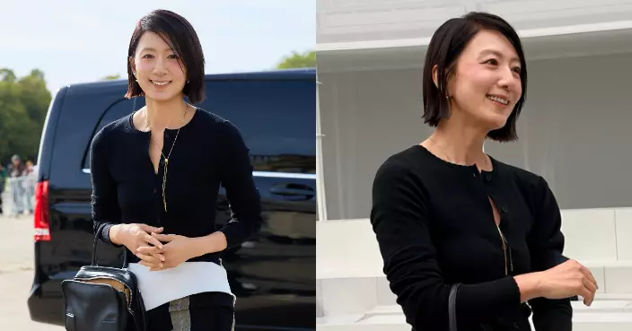 59歲金喜愛優雅亮相巴黎時裝週 零濾鏡露皺紋狀態引熱議