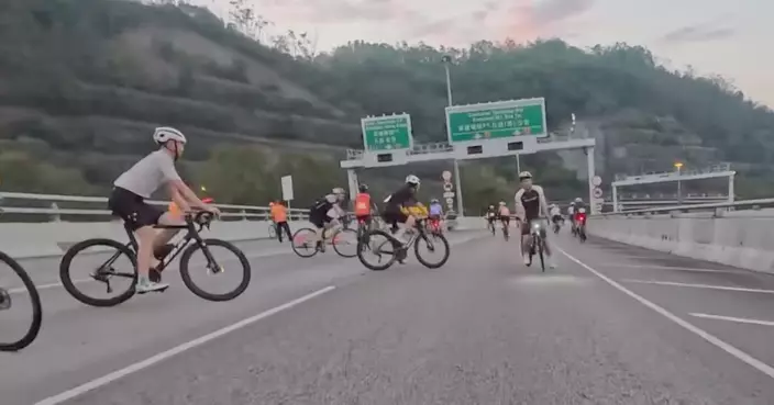 單車節車手無法進入汀九橋單車總會致歉 稱領航車誤判改道