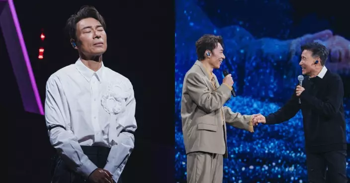 許志安紅館個唱尾場感觸不捨數度哽咽 張學友任嘉賓笑言開心做嘉賓換門票