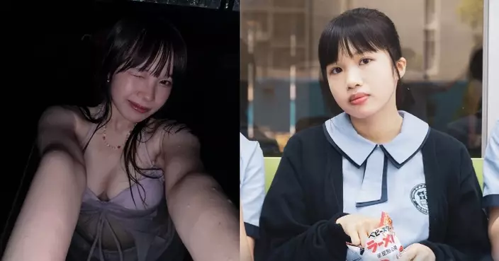 《COURT!》私影妹X小姐演《地獄大狀》學生妹 葉澍欣貼造型照：一睇就知今次係清純學生擔當