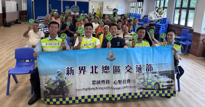 警新界北總區交通部 聯合不同持份者展開多元化交通安全推廣工作