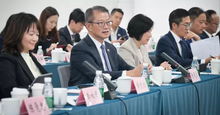 陳茂波繼續南京訪問 與江蘇省領導及企業界交流
