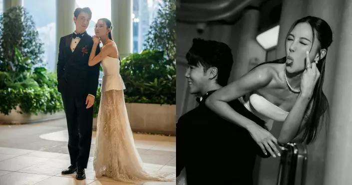 Stanley@MIRROR簽紙娶李炘頤 Alina晒破格婚照霸氣舉中指