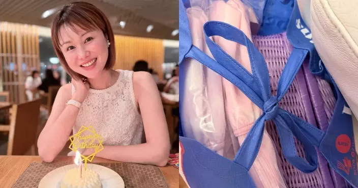 富泰邨女童獲贈Kuromi新書包 劉思希送暖：一人一個唔使爭