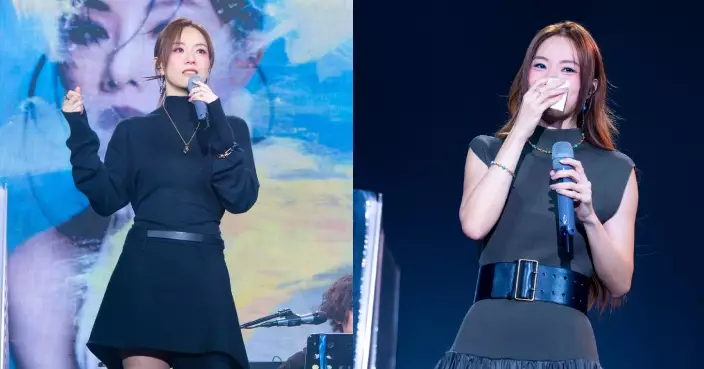 鄧麗欣新碟發布會獲逾千歌迷慶生感動落淚 預告開sidetrack演唱會