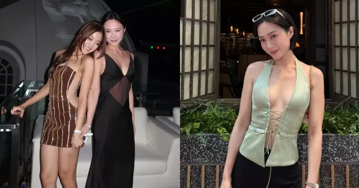 孖同屆港姐伍韻婷飛新加坡玩 邵初連日「戰鬥格」上陣晒美好身段
