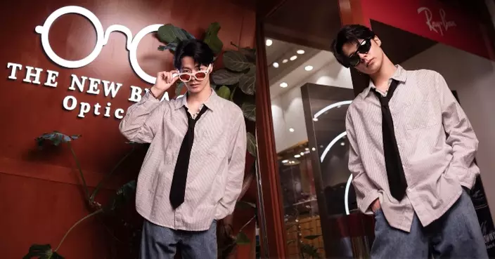 李潤東親戴全新AI眼鏡大讚影相方便 Dave大爆Ray-Ban Meta新品有Jennie同款
