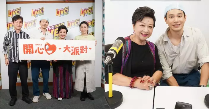 開心大派對｜王梓軒催生音樂電影《皇冠之音》 薛家燕讚曾志偉演技爆棚