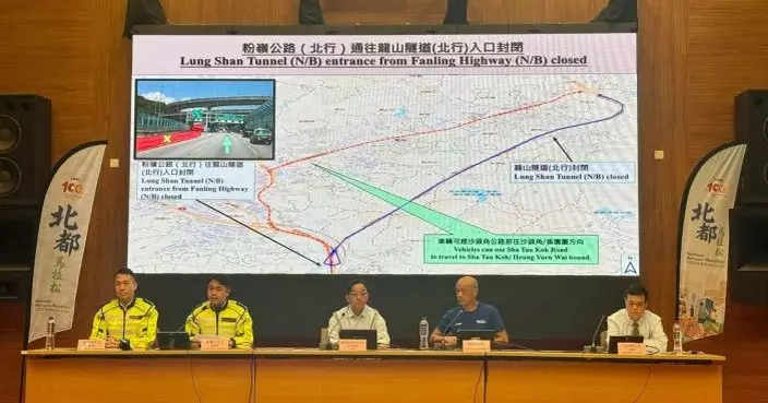 北都馬拉松11.1日開跑 大埔粉嶺凌晨3時起分階段封路