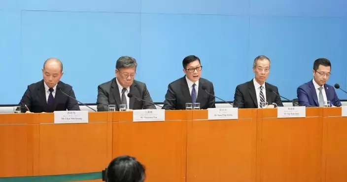 大埔火災｜鄧炳強丘應樺再次向市民致歉 表明從修例及執法等方向嚴打圍標