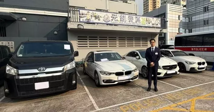 新界車輛盜竊案有上升趨勢 警破3偷車集團拘8人起回6失車