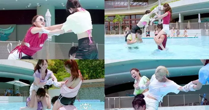 女神配對計劃2｜7大女神「出水芙蓉Look」搶先睇 水上騎膊馬水面水底戰況同樣激烈！