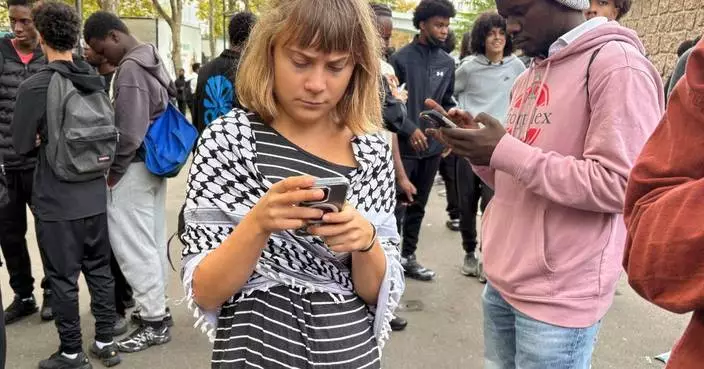 瑞典環保少女格蕾塔通貝里聲援法國學童抗議 譴責政府漠視訴求