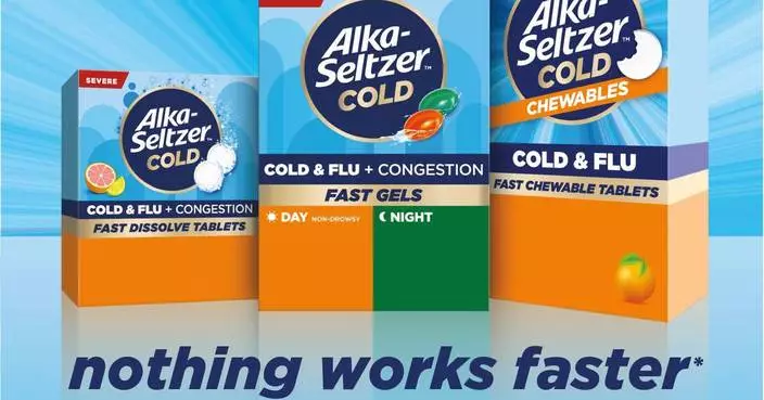 Alka-Seltzer Plus® 2026年重新推出 簡化包裝提升價值