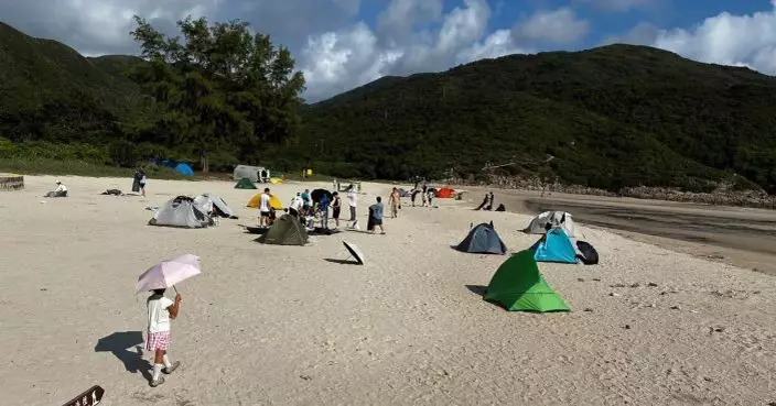 漁護署加強三個營地管理及垃圾收集　加派人員巡邏現場衞生秩序良好