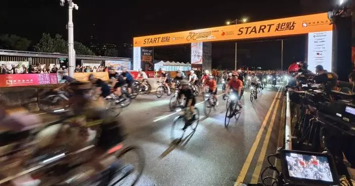 香港單車節周日舉行 56公里組清晨起步