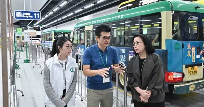 謝詠誼到新皇崗口岸視察 運輸署：多管齊下確保口岸交通暢順