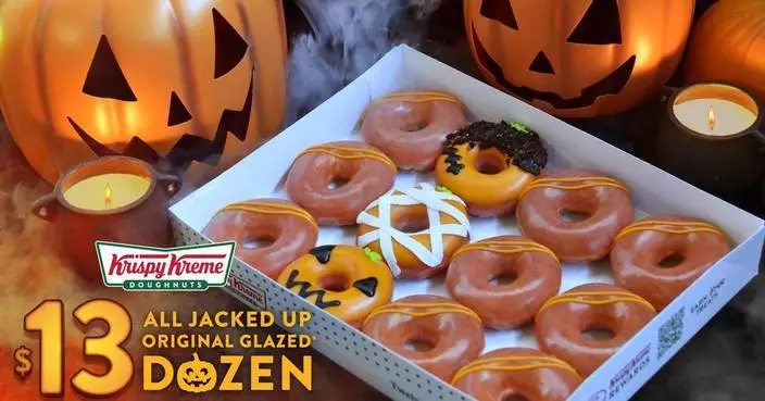 Krispy Kreme萬聖節推橙色甜甜圈 派發萬份免費換領券