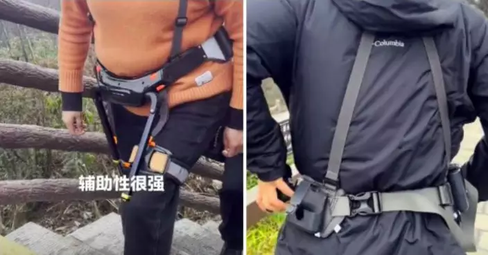 內地景區推登山神器助力遊客登山！ 節省三成體力  旺季一機難求